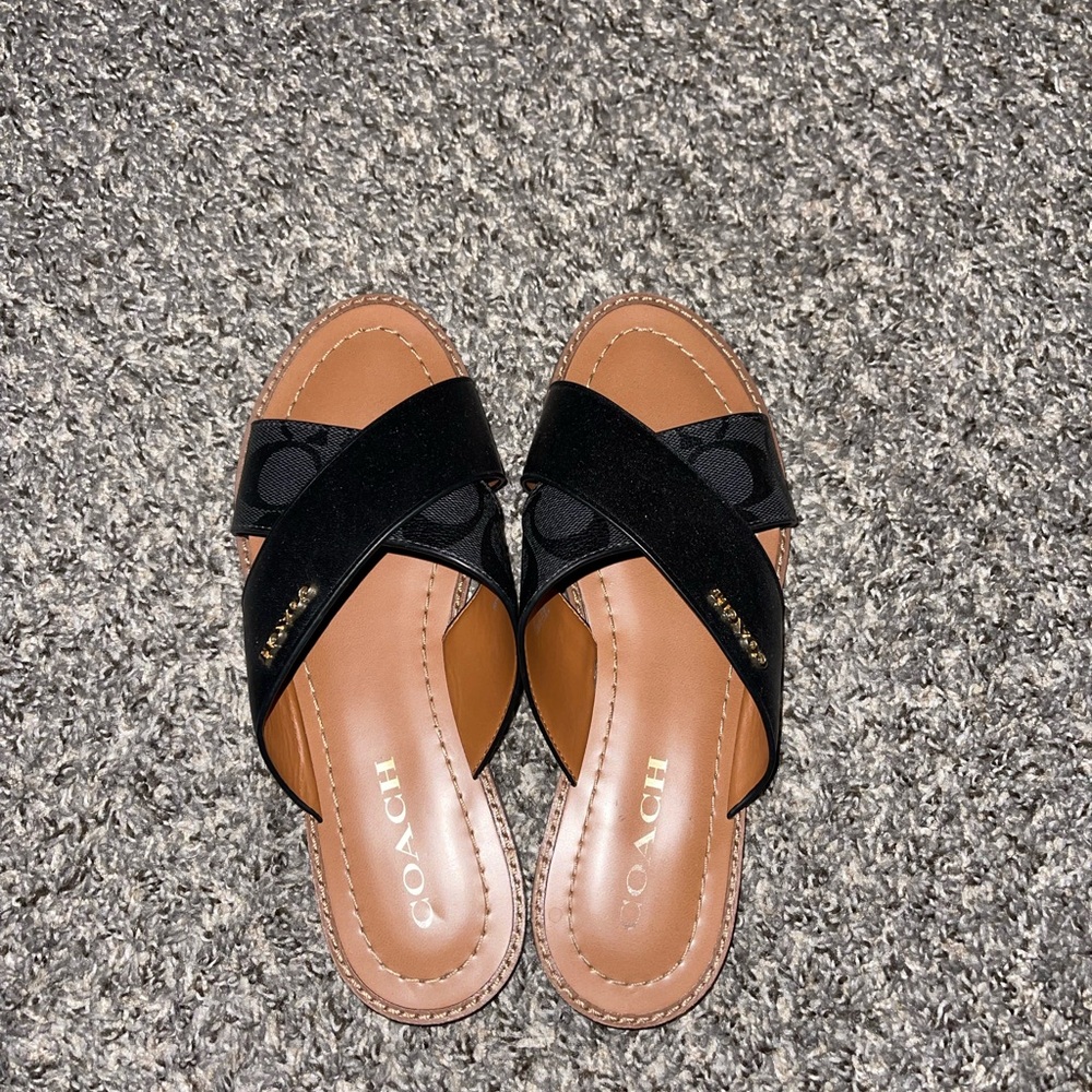 Coach slides worn a few times
